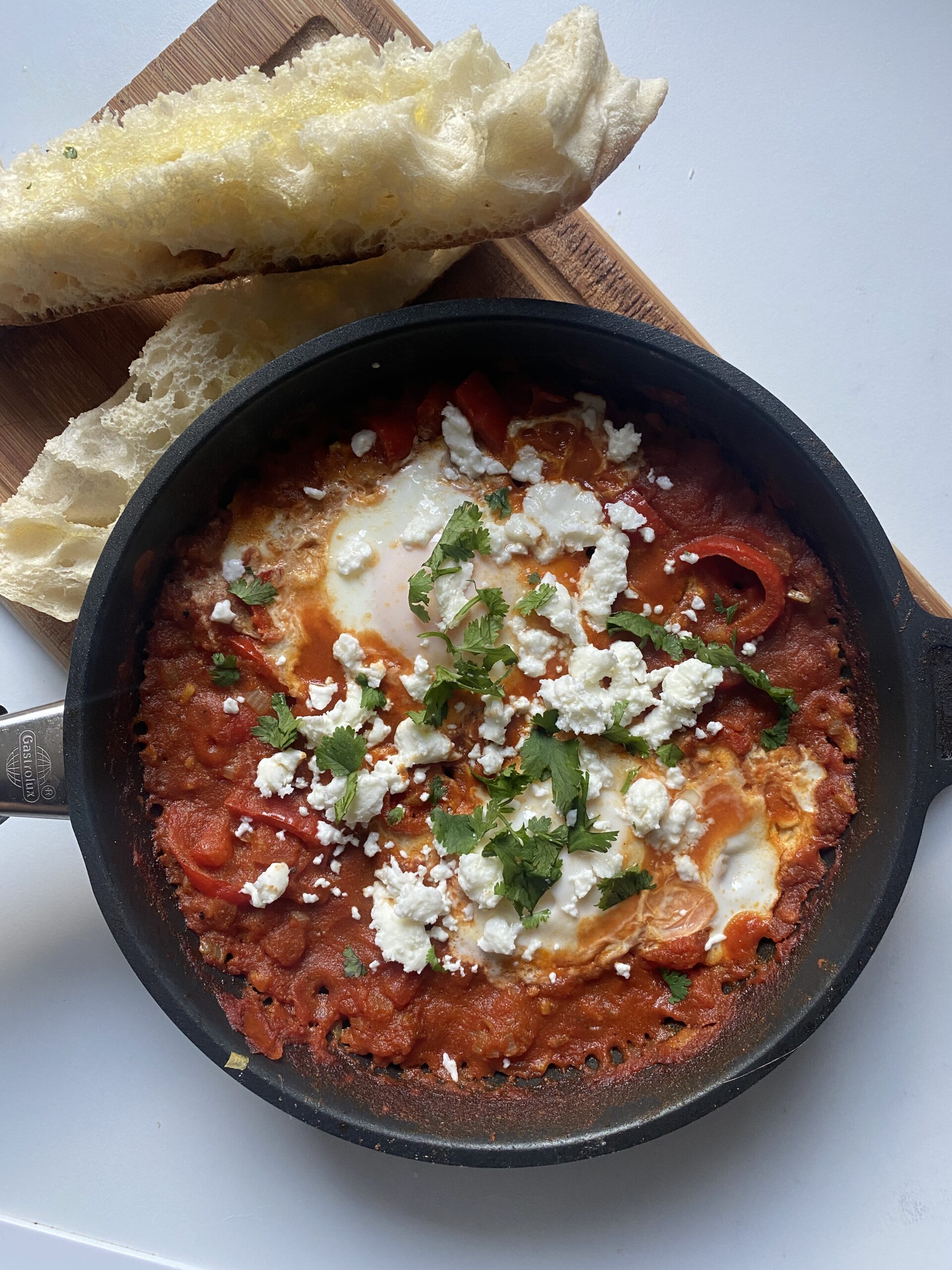 Hearty Shakshuka with Feta Cheese