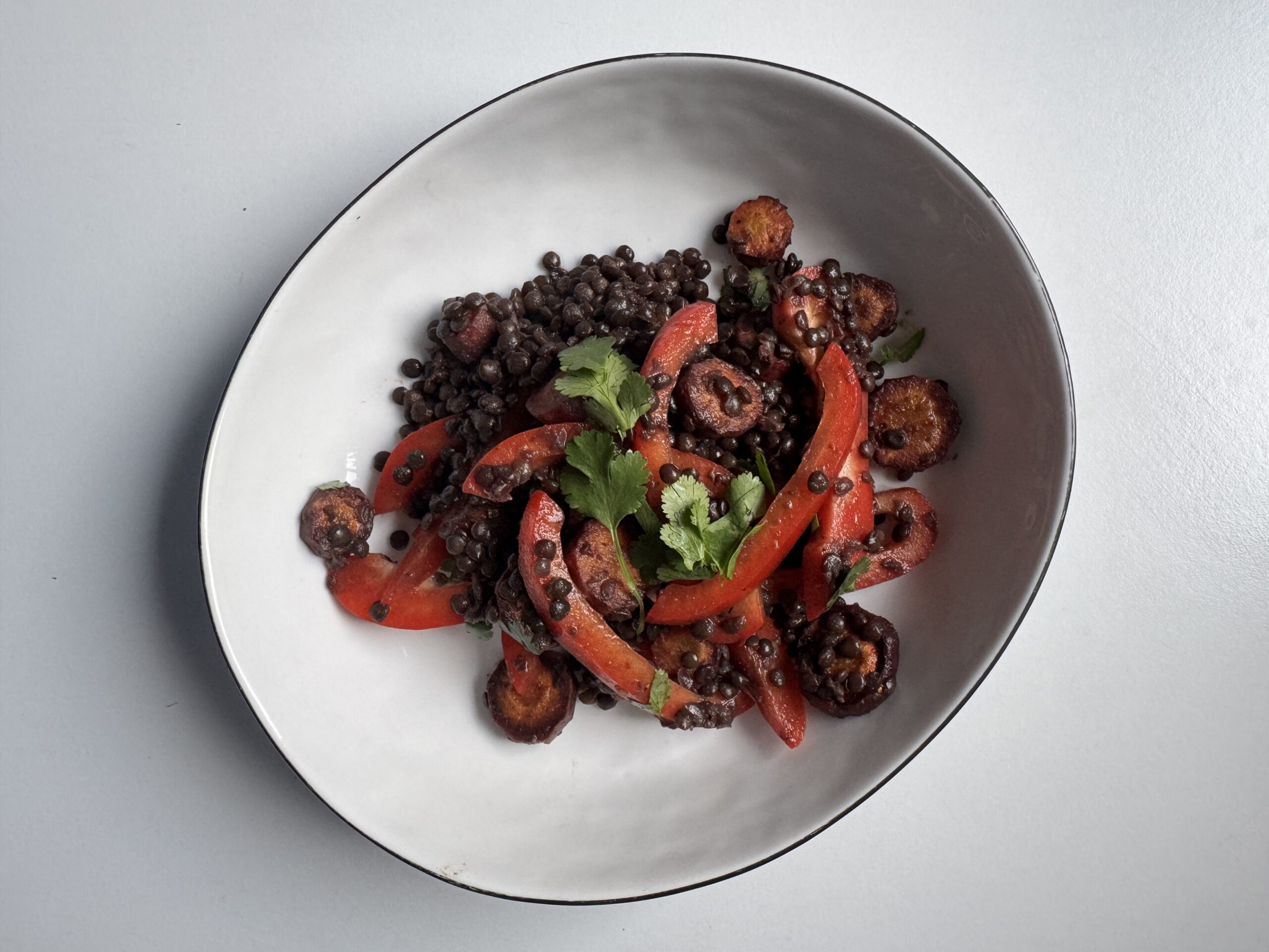 Carrot Lentil Salad